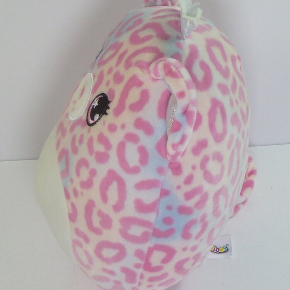 Squishmallow Pink Leopard Stuffed Plush Animal - Picture 2 of 5